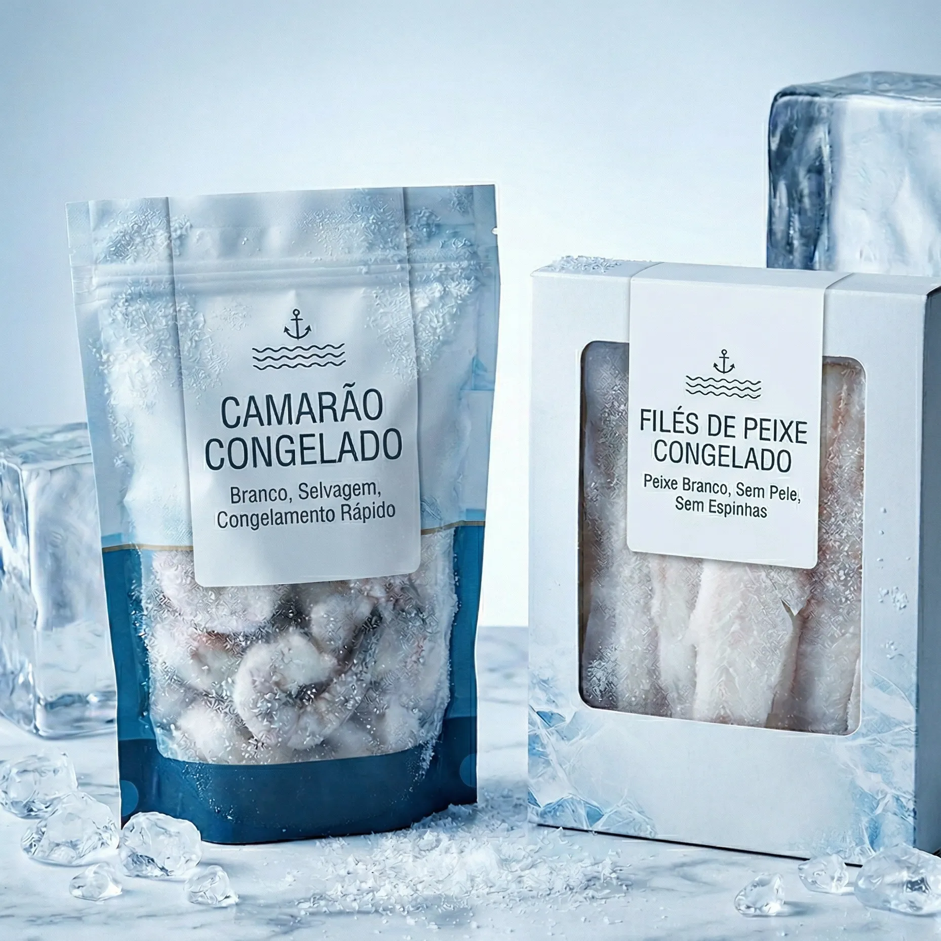 Pescados congelados da 77foods