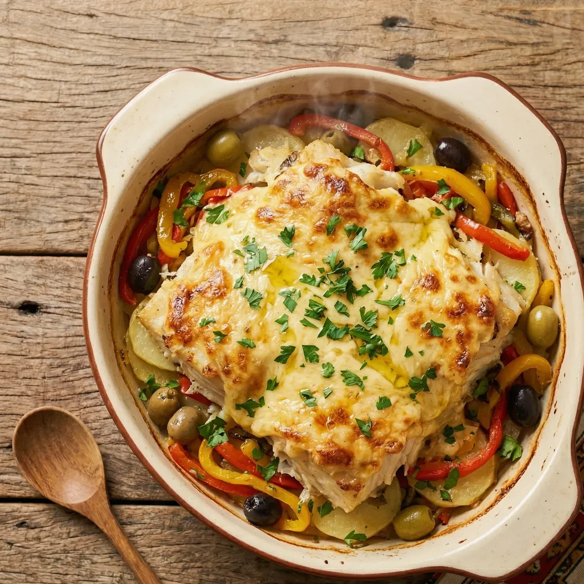 Bacalhau Gratinado